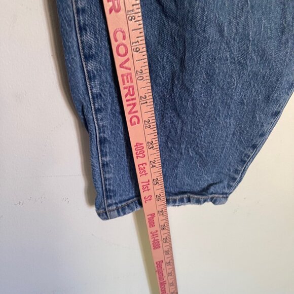 Anthropologie Pilcro Jeans Women 18W Plus Blue Relaxed Fit Tapered Leg T6 - Picture 10 of 11